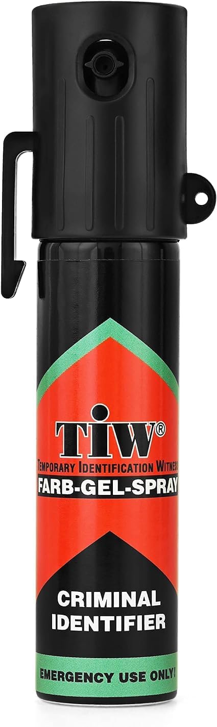 HOERNECKE Tiw Farb Pocket Defense Spray Gel 20 ml Men's Bag, Handbag, Jacket, Backpack
