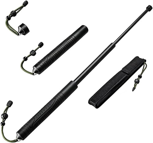 Accessoire Polyvalent Extensible, Acier Noir, Étui de Transport Détachable Inclus