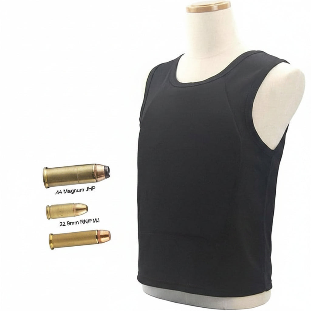 Tactical Bulletproof Vest, IIIA Hidden Inside Wear Clothes Work T-Shirt Bulletproof Personal Safety Bulletproof Vest