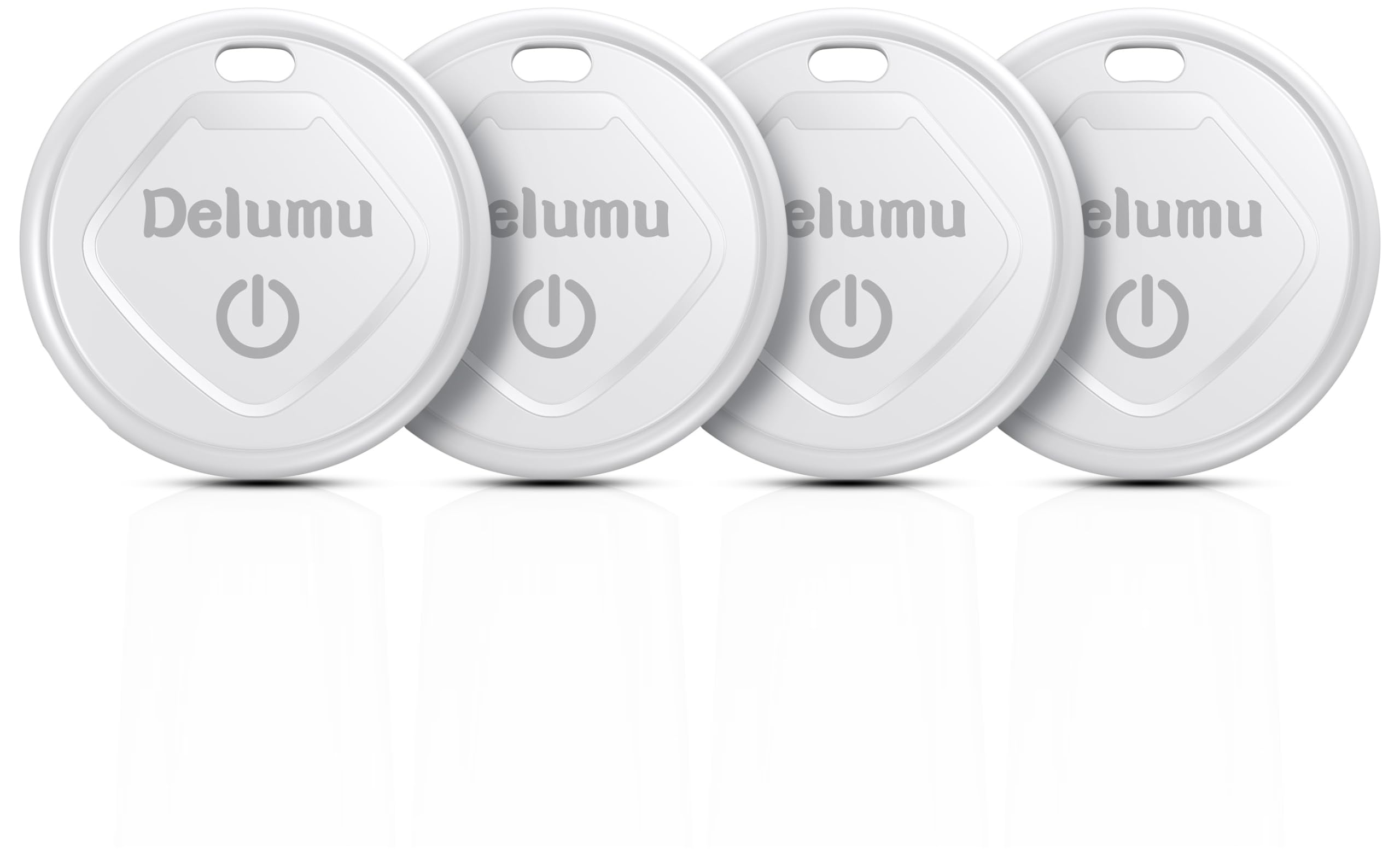 Smart Tracker Tag, 2026 [Google Certified] Air Tracker Android 4 Pack | Tracker Tags Battery Life 1 Year Life, Keys/Wallets/Suitcases/Backpack Locator