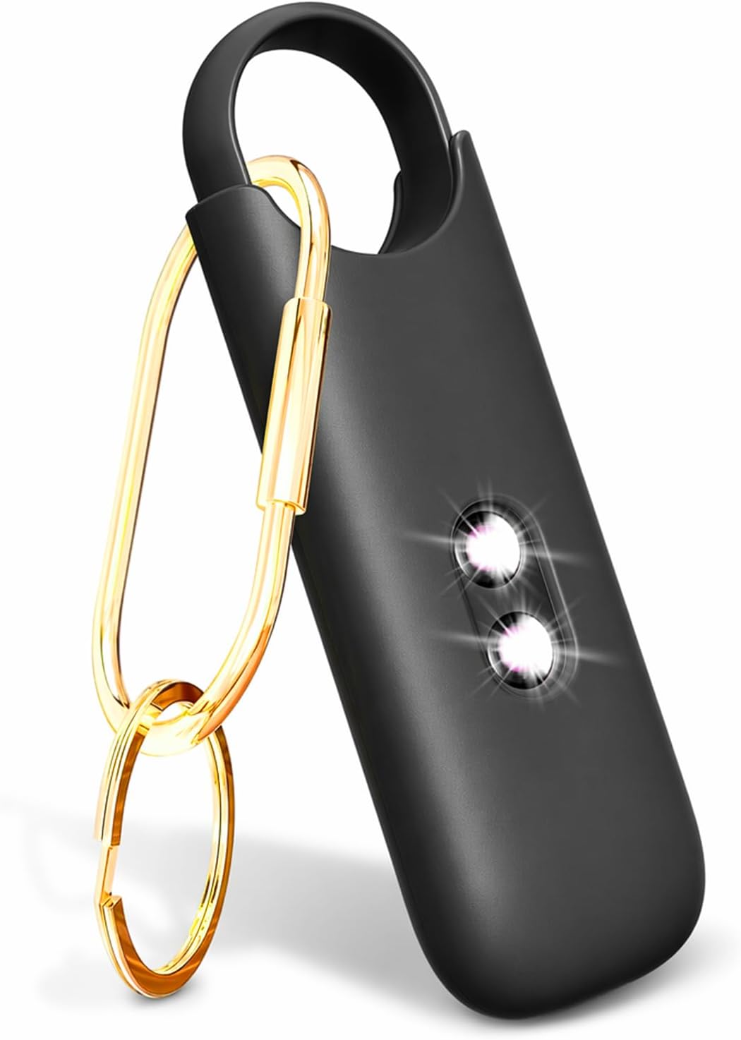 130dB Alarme Personnelle Anti Agression, Alarme Personnelle pour Femmes avec Lampe LED Porte-clés Sécurité avec Sirène Kit Sécurité Auto Défense USB Type-C pour Enfants Femmes Personnes Âgées