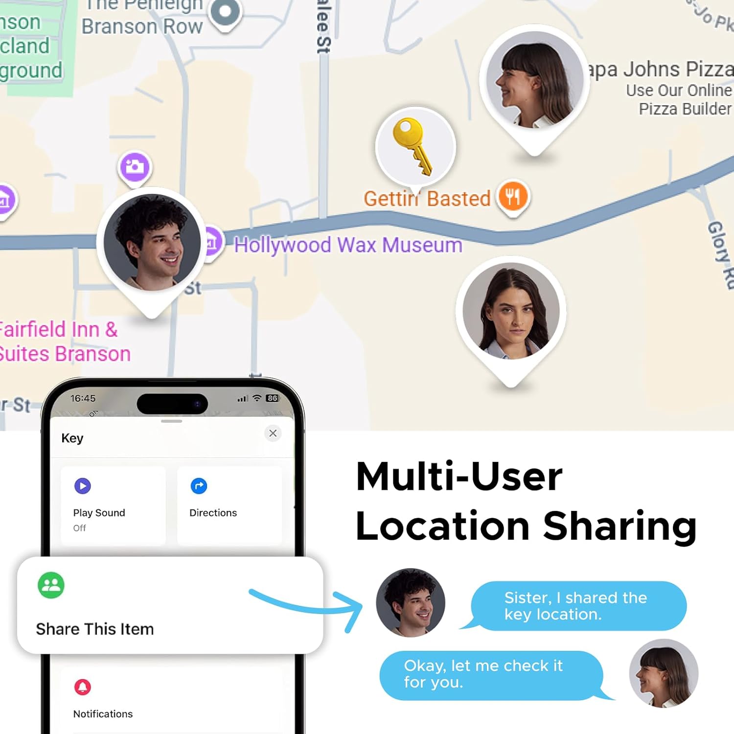 UGREEN FineTrack Duo Tag with iOS Find My and Android Find Hub 4 Pack | USB C Charging, Bluetooth Object Locator, for Keys, Suitcases, Wallets, Bags, Plotter