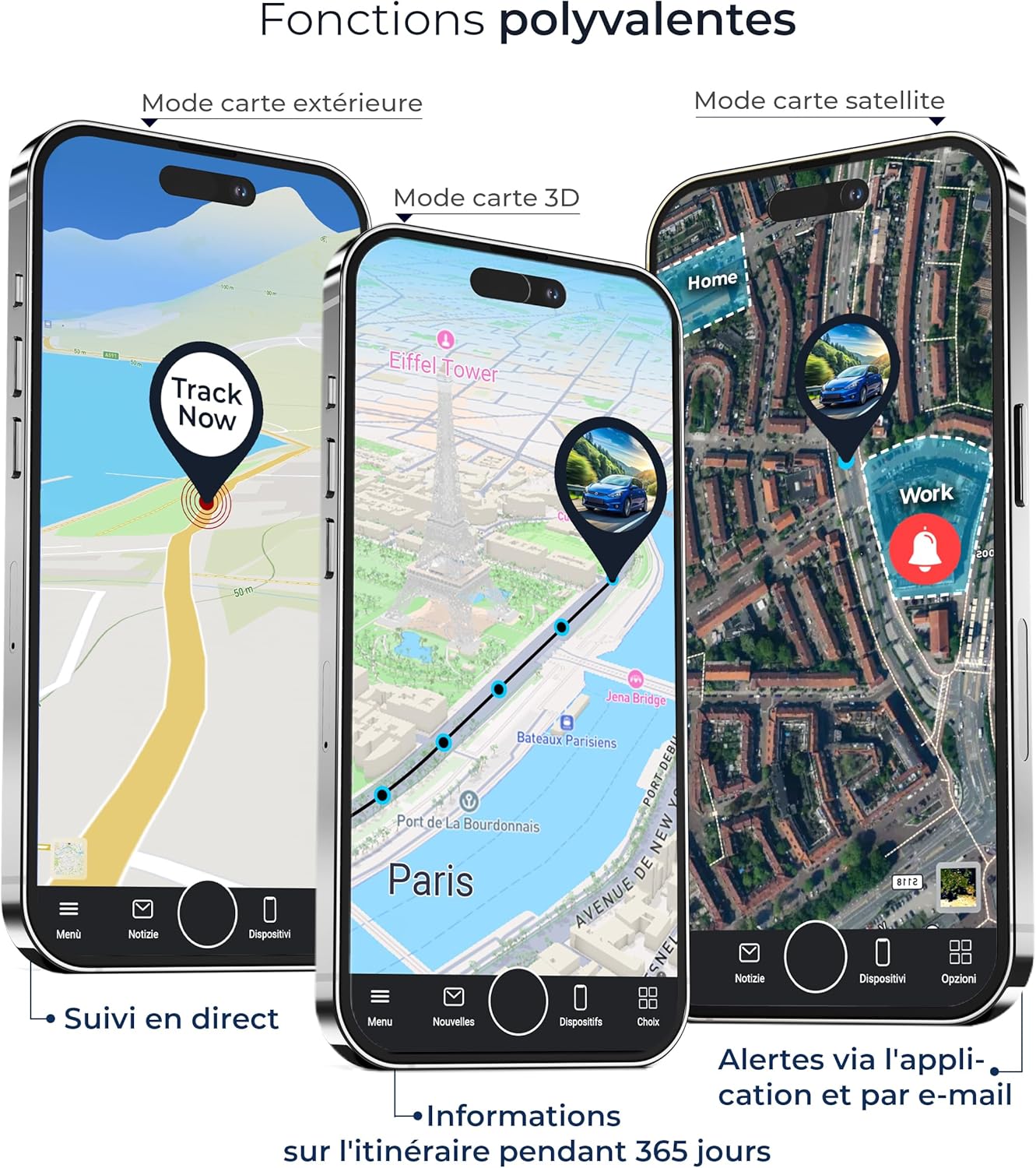 SALIND GPS - Salind 11 4G Tracker GPS pour Voitures, Motos, camions- Aimant intégré pour Un Placement Fixe et sécurisé- Longue durée de Vie de la Batterie- Tracker GPS avec Suivi en Temps réel