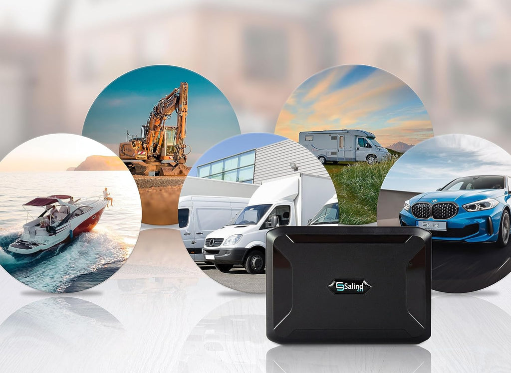 SALIND GPS - Salind 11 4G Tracker GPS pour Voitures, Motos, camions- Aimant intégré pour Un Placement Fixe et sécurisé- Longue durée de Vie de la Batterie- Tracker GPS avec Suivi en Temps réel